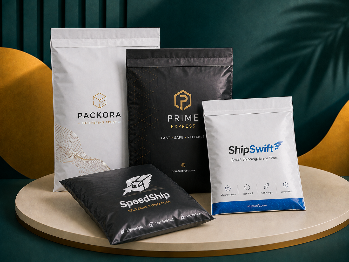 Courier Flyers with Pocket from AM Packaging