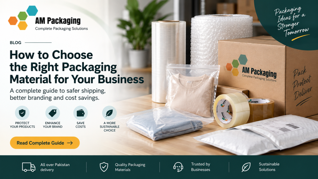 How to choose the right packaging material for your business in Pakistan
